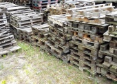 Odpadowe opakowania z drewna (zużyte palety) (kod odpadu 15 01 03) - pakiet o masie 10 940,00 kg 